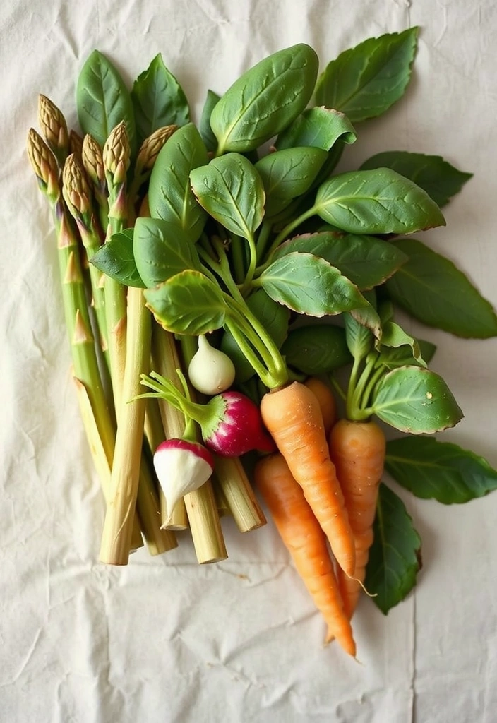 Vegetales de temporada